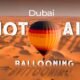 Hot air balloon rides Dubai