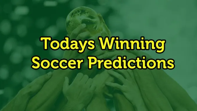 Soccer Predictions Today