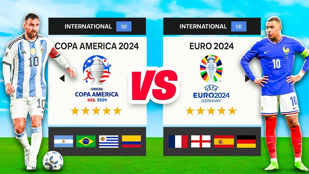 Euro 2024 vs Copa América 2024
