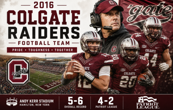 2016 Colgate Raiders Football Team