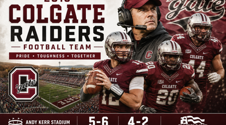 2016 Colgate Raiders Football Team